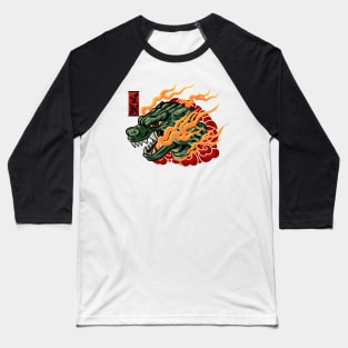 dragon head Baseball T-Shirt